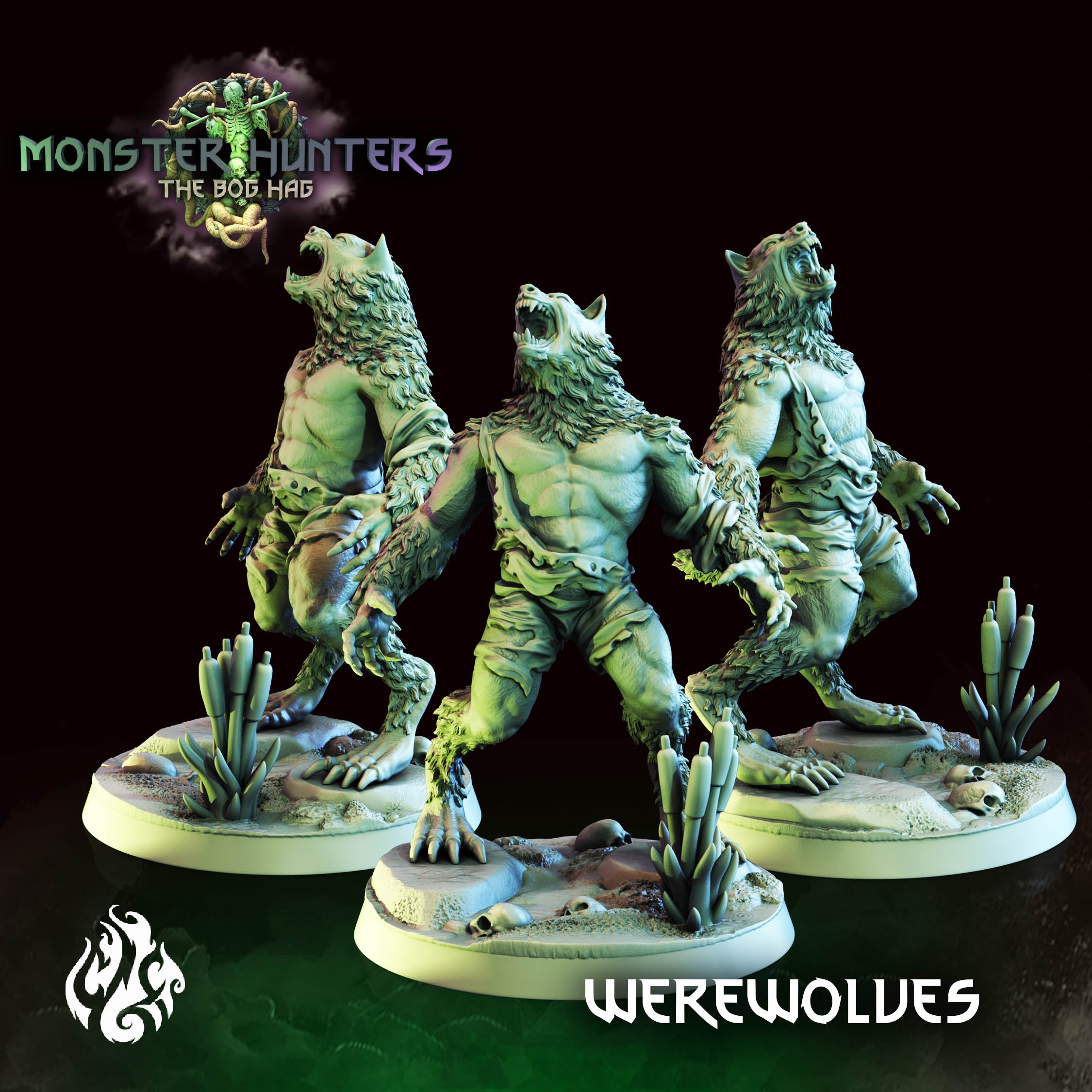Werewolves - aus der Reihe Monster Hunters von Crippled God Foundry