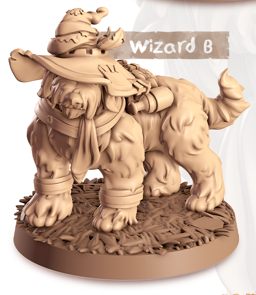 Old English Sheperd - Dogs - Sheppar - Animal Companions by Cornelia - Cast n Play