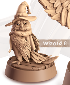 Owl - Flyers - Ou - Animal Companions by Cornelia - Cast n Play